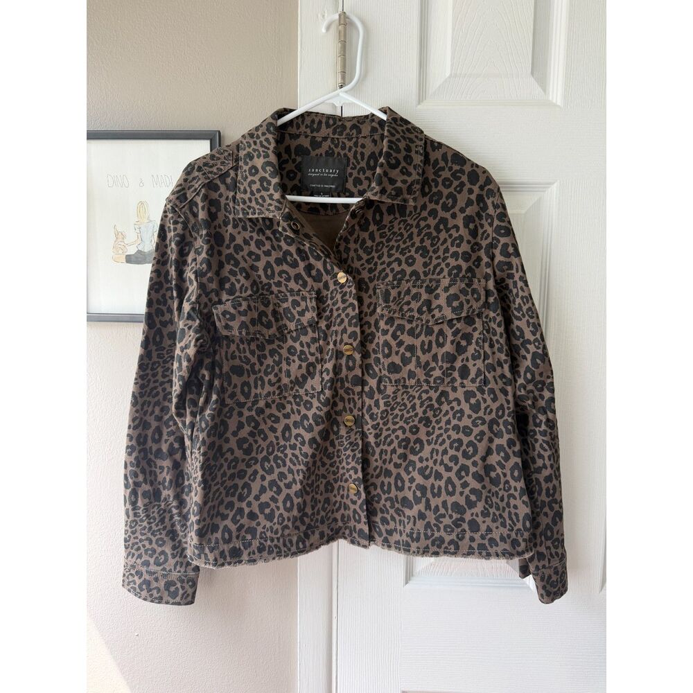 Sanctuary Leopard/Cheetah Print Jacket